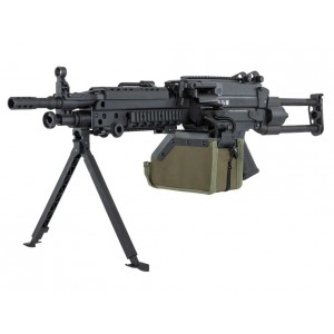 Страйкбольный автомат SA-F249 PARA FLEX™ GATE X-ASR™ Machine Gun Black [SPECNA ARMS]